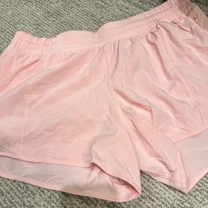 Authentic lululemon pink shorts in size 12 Tall - never worn!